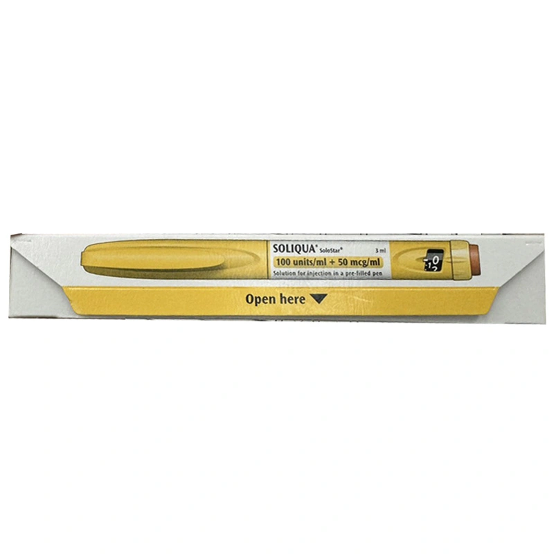 Bút tiêm Soliqua Solostar điều trị đái tháo đường (3 cây x 3ml) - 1
